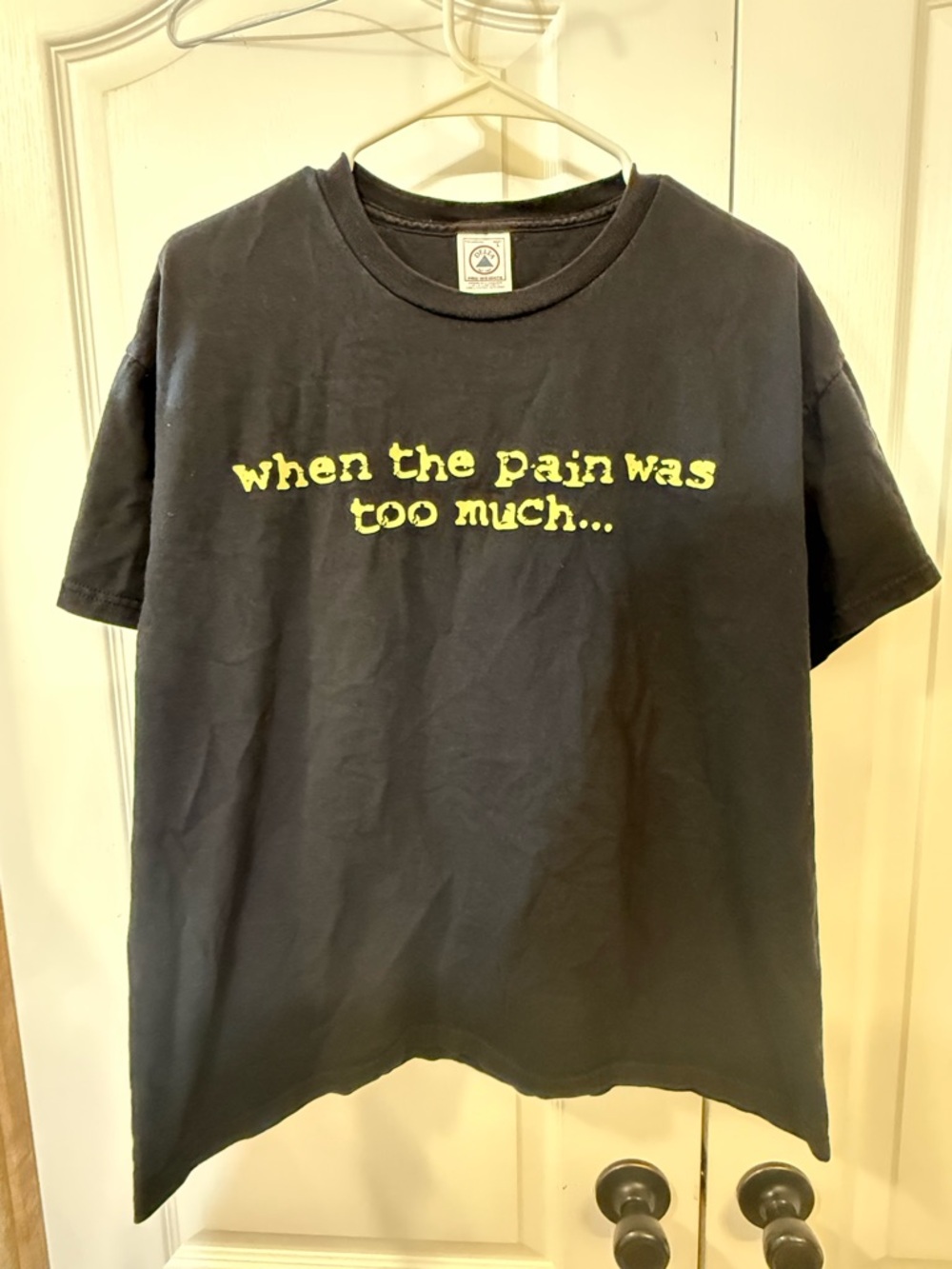 Scripture and Crucifixion Graphic T-Shirt 1st Peter 3:18